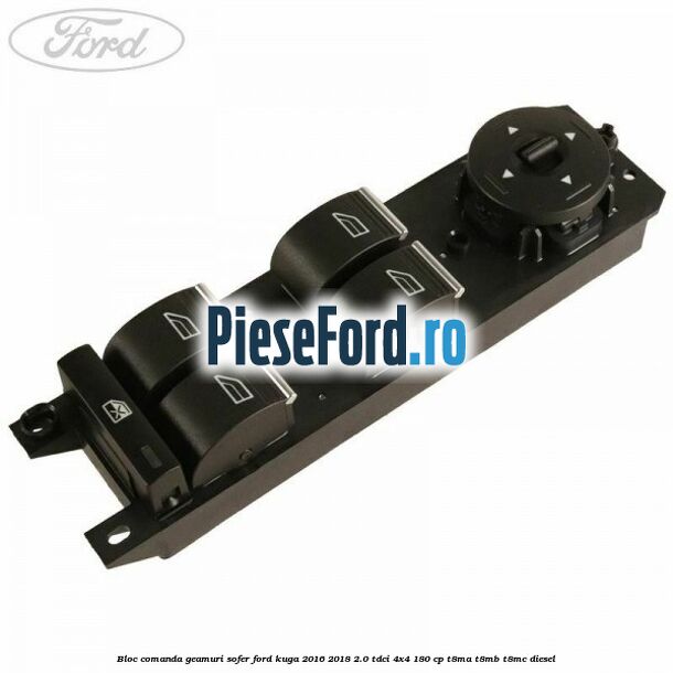 Bloc comanda geamuri sofer Ford Kuga 2016-2018 2.0 TDCi 4x4 180 cp