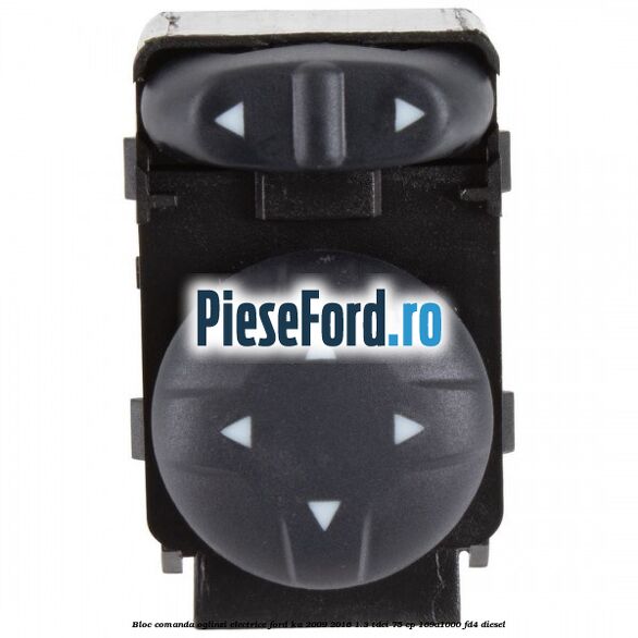 Bloc comanda oglinzi electrice Ford Ka 2009-2016 1.3 TDCi 75 cp 169A1000, FD4 diesel