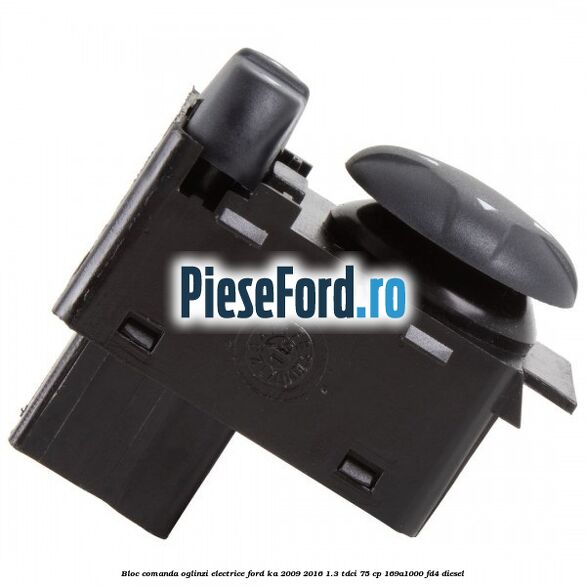 Bloc comanda oglinzi electrice Ford Ka 2009-2016 1.3 TDCi 75 cp 169A1000, FD4 diesel