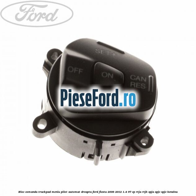 Bloc comanda trackpad meniu pilot automat dreapta Ford Fiesta 2008-2012 1.4 97 cp RTJA, RTJB, SPJA, SPJC, SPJE benzina