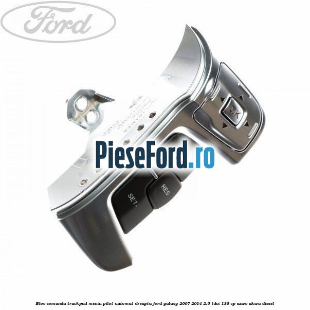 Bloc comanda trackpad meniu pilot automat dreapta Ford Galaxy 2007-2014 2.0 TDCi 136 cp AZWC, UKWA diesel