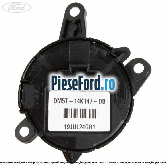 Bloc comanda trackpad meniu pilot automat SYNC III dreapta superior Ford Focus 2011-2014 1.0 EcoBoost 100 cp M2DA, M2DB, M2DC, SFDA, SFDB benzina