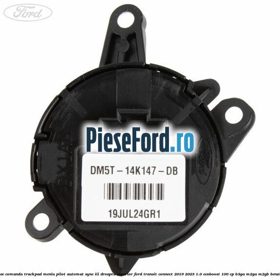 Bloc comanda trackpad meniu pilot automat SYNC III dreapta superior Ford Transit Connect 2019-2023 1.0 EcoBoost 100 cp B3GA, M2GA, M2GB benzina