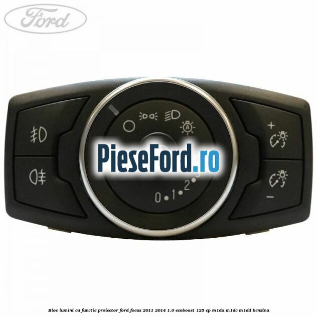 Bloc lumini cu functie proiector Ford Focus 2011-2014 1.0 EcoBoost 125 cp M1DA, M1DC, M1DD benzina