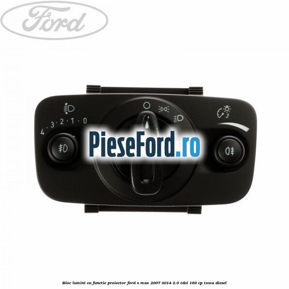Bloc lumini cu functie proiector Ford S-Max 2007-2014 2.0 TDCi 163 cp TXWA diesel