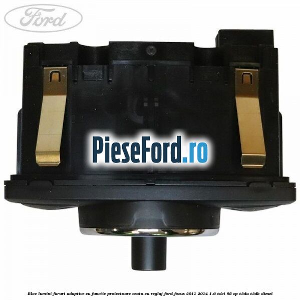 Bloc lumini faruri adaptive cu functie proiectoare ceata cu reglaj Ford Focus 2011-2014 1.6 TDCi 95 cp T3DA, T3DB diesel