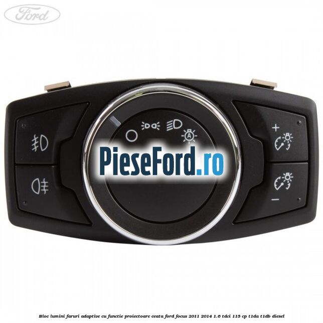 Bloc lumini faruri adaptive cu functie proiectoare ceata Ford Focus 2011-2014 1.6 TDCi 115 cp T1DA, T1DB diesel