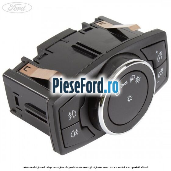 Bloc lumini faruri adaptive cu functie proiectoare ceata Ford Focus 2011-2014 2.0 TDCi 136 cp UKDB diesel