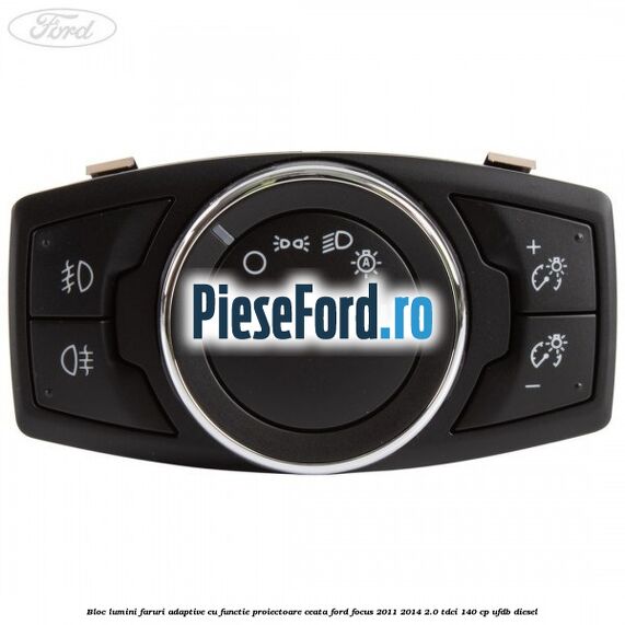 Bloc lumini faruri adaptive cu functie proiectoare ceata Ford Focus 2011-2014 2.0 TDCi 140 cp UFDB diesel