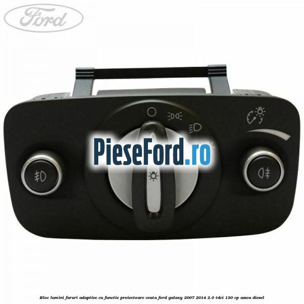Bloc lumini faruri adaptive, cu functie proiectoare ceata Ford Galaxy 2007-2014 2.0 TDCi 130 cp AZWA diesel