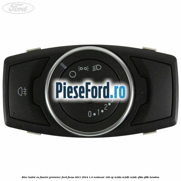 Bloc lunini cu functie proiector Ford Focus 2011-2014 1.0 EcoBoost 100 cp Bloc lunini cu functie proiector Ford Focus 2011-2014 1.0 EcoBoost 100 cp M2DA, M2DB, M2DC, SFDA, SFDB benzina