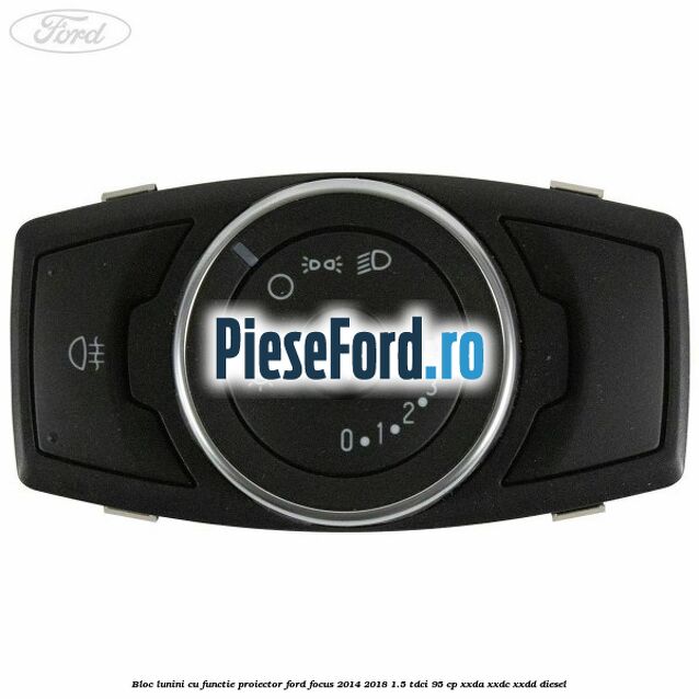Bloc lunini cu functie proiector Ford Focus 2014-2018 1.5 TDCi 95 cp XXDA, XXDC, XXDD diesel