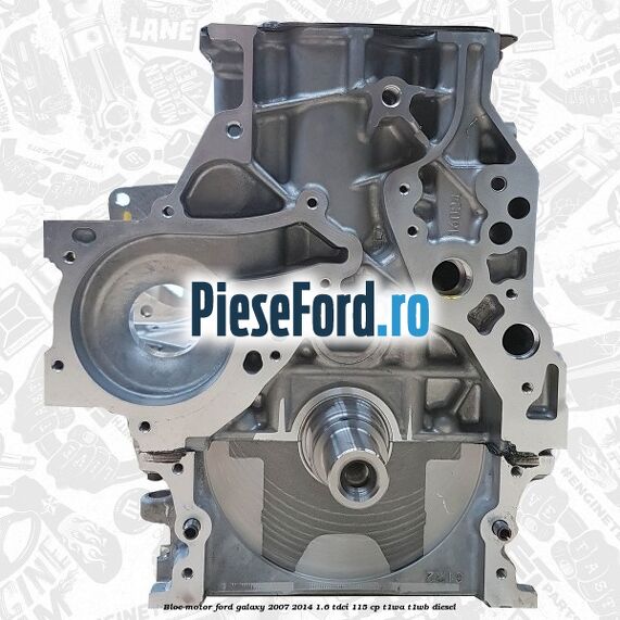 Bloc motor Ford Galaxy 2007-2014 1.6 TDCi 115 cp T1WA, T1WB diesel