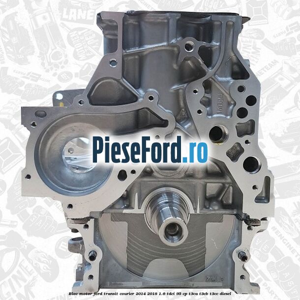 Bloc motor Ford Transit Courier 2014-2018 1.6 TDCi 95 cp T3CA, T3CB, T3CC diesel