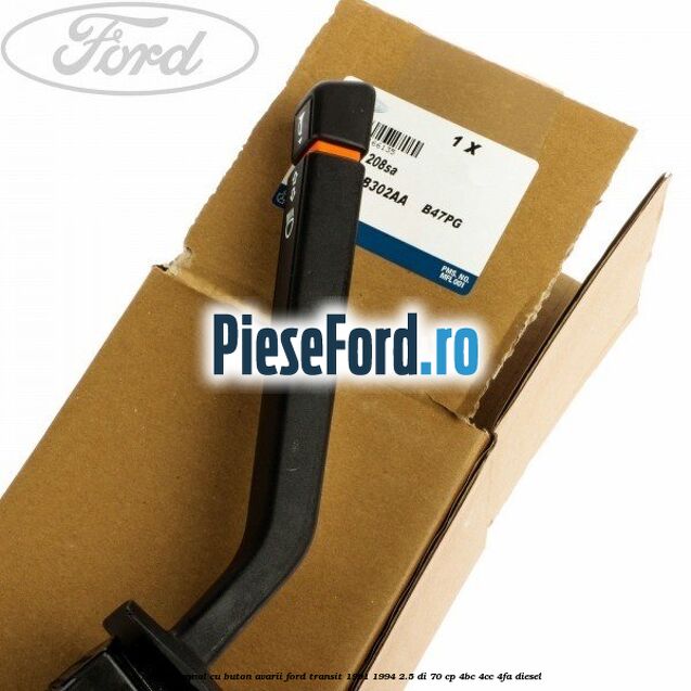 Bloc semnal, cu buton avarii Ford Transit 1991-1994 2.5 DI 70 cp 4BC, 4CC, 4FA diesel