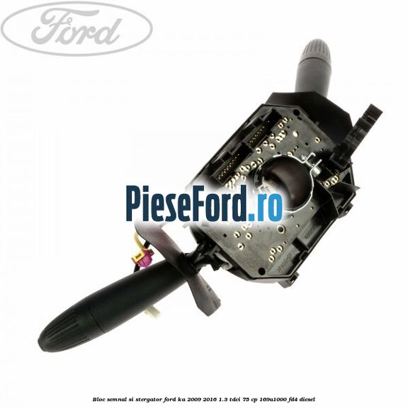 Bloc semnal si stergator Ford Ka 2009-2016 1.3 TDCi 75 cp 169A1000, FD4 diesel
