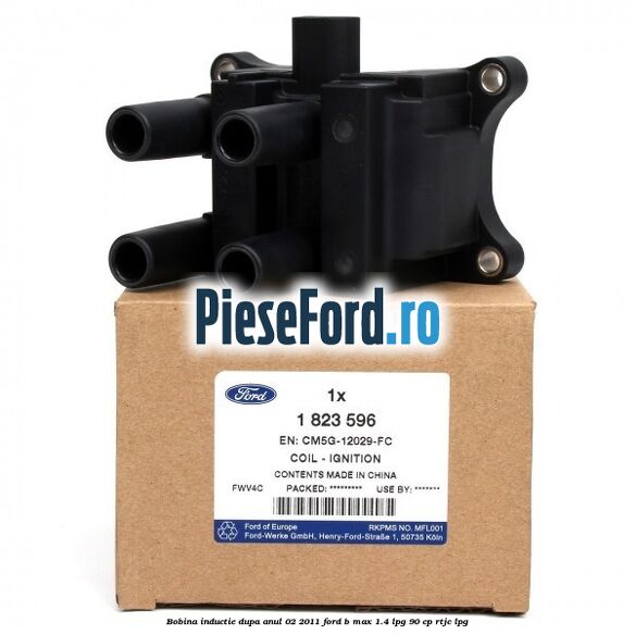 Bobina inductie dupa anul 02/2011 Ford B-Max 1.4 LPG 90 cp RTJC LPG