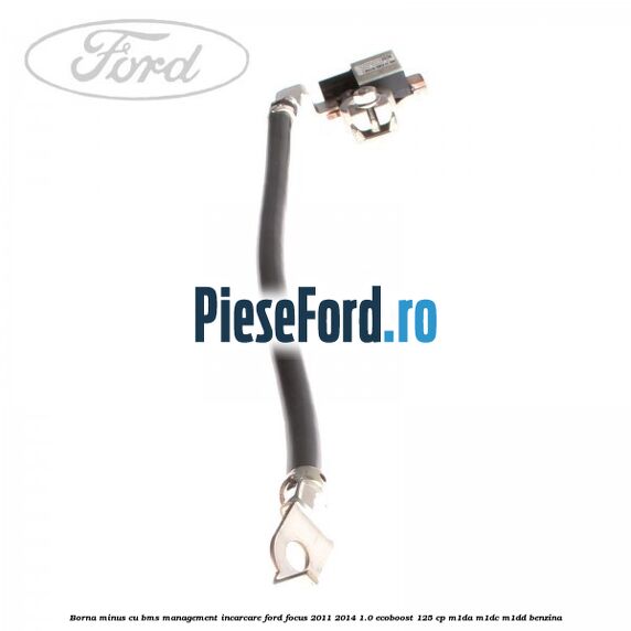 Borna minus cu BMS management incarcare Ford Focus 2011-2014 1.0 EcoBoost 125 cp M1DA, M1DC, M1DD benzina