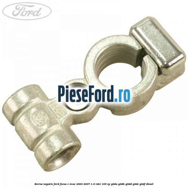 Borna negativ Ford Focus C-Max 2003-2007 1.6 TDCi 109 cp G8DA, G8DB, G8DD, G8DE, G8DF diesel
