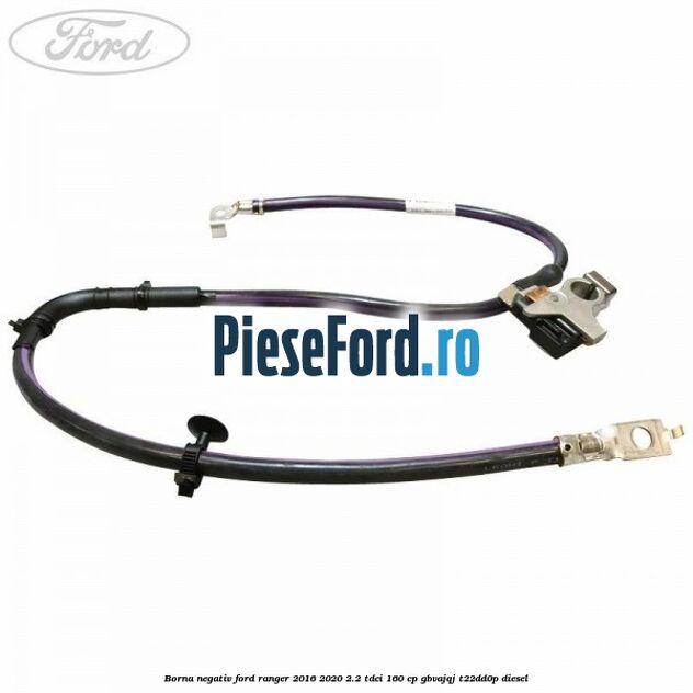 Borna negativ Ford Ranger 2016-2020 2.2 TDCi 160 cp GBVAJQJ, T22DD0P diesel