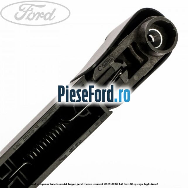 Brat stergator luneta model hayon Ford Transit Connect 2013-2018 1.6 TDCi 95 cp TZGA, TZGB diesel