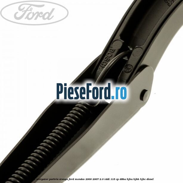 Brat stergator parbriz stanga Ford Mondeo 2000-2007 2.0 TDDI 115 cp Brat stergator parbriz stanga Ford Mondeo 2000-2007 2.0 TDDI 115 cp D6BA, HJBA, HJBB, HJBC diesel