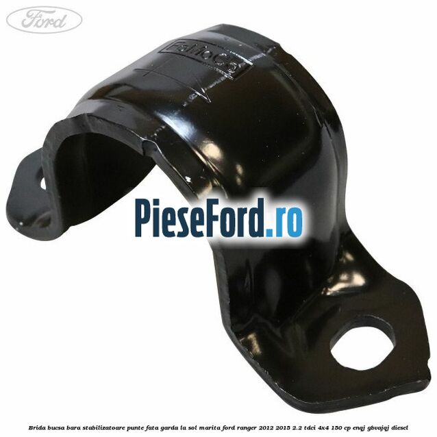 Brida bucsa bara stabilizatoare punte fata garda la sol marita Ford Ranger 2012-2015 2.2 TDCi 4x4 150 cp ENQJ, GBVAJQJ diesel