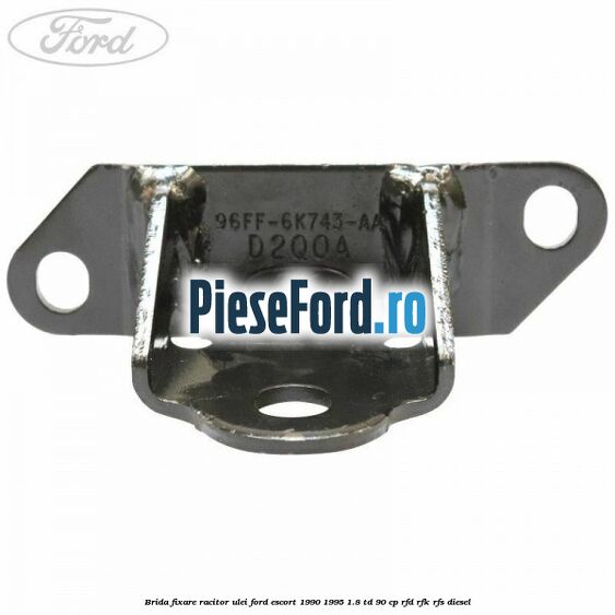 Brida fixare racitor ulei Ford Escort 1990-1995 1.8 TD 90 cp RFD, RFK, RFS diesel
