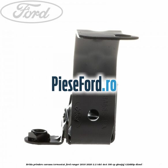 Brida prindere carcasa termostat Ford Ranger 2016-2020 2.2 TDCi 4x4 160 cp GBVAJQJ, T22DD0P diesel