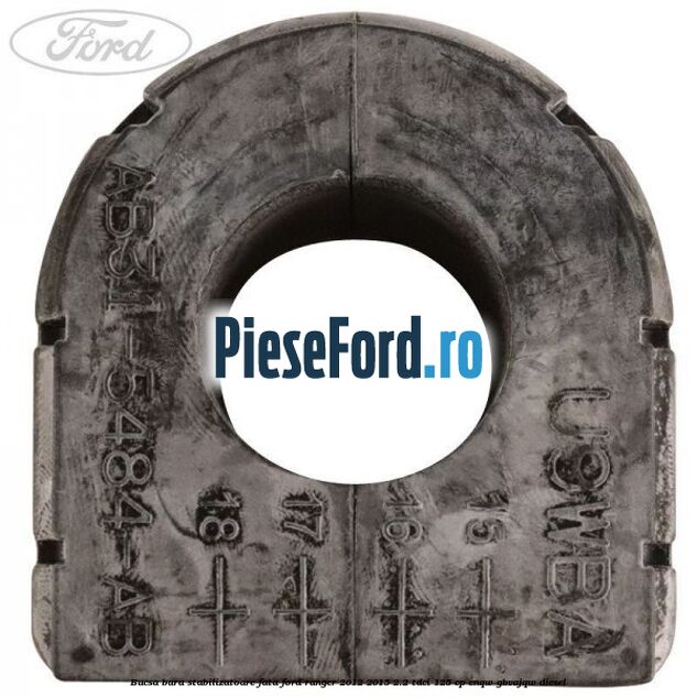 Bucsa bara stabilizatoare fata Ford Ranger 2012-2015 2.2 TDCi 125 cp ENQW, GBVAJQW diesel