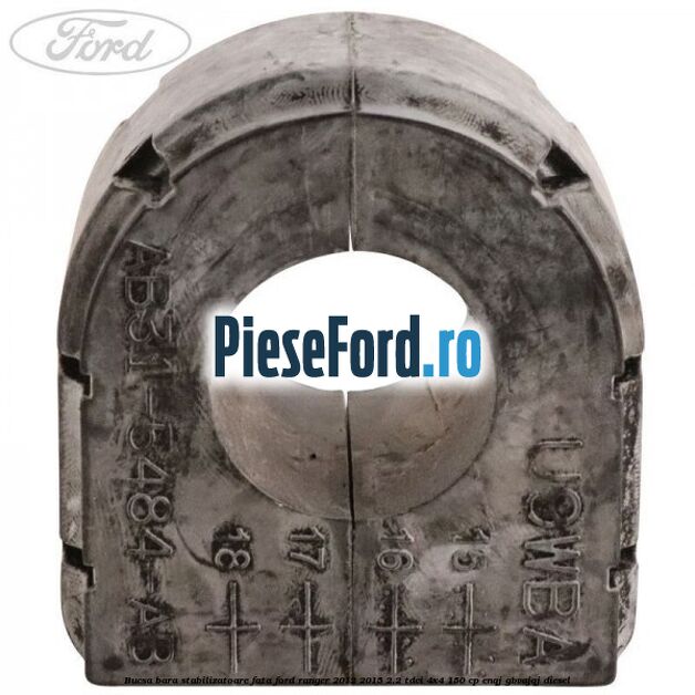 Bucsa bara stabilizatoare fata Ford Ranger 2012-2015 2.2 TDCi 4x4 150 cp ENQJ, GBVAJQJ diesel
