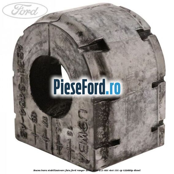 Bucsa bara stabilizatoare fata Ford Ranger 2016-2020 2.2 TDCi 4x4 131 cp T22DD0P diesel