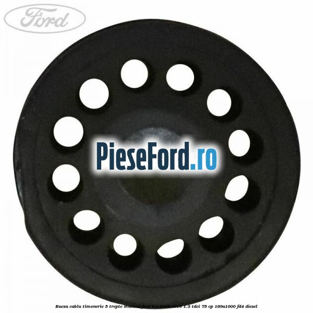 Bucsa cablu timonerie 5 trepte manual Ford Ka 2009-2016 1.3 TDCi 75 cp 169A1000, FD4 diesel