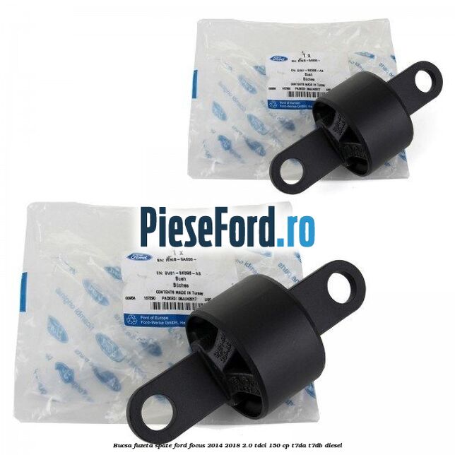 Bucsa fuzeta spate Ford Focus 2014-2018 2.0 TDCi 150 cp T7DA, T7DB diesel
