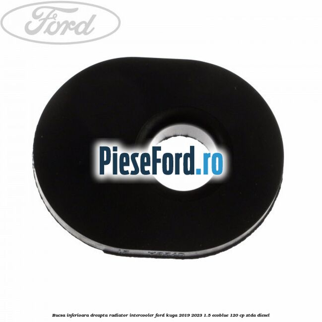 Bucsa inferioara dreapta radiator intercooler Ford Kuga 2019-2023 1.5 EcoBlue 120 cp ZTDA diesel