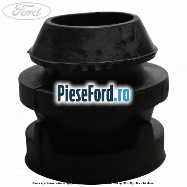 Bucsa inferioara radiator apa Ford Galaxy 2015-2023 2.0 TDCi 150 cp T7CI, T7CJ, T7CK, T7CL diesel