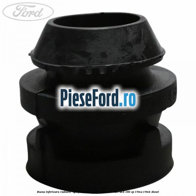 Bucsa inferioara radiator apa Ford Kuga 2013-2016 2.0 TDCi 4x4 150 cp T7MA, T7MB diesel