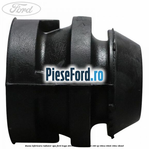 Bucsa inferioara radiator apa Ford Kuga 2013-2016 2.0 TDCi 4x4 180 cp T8MA, T8MB, T8MC diesel