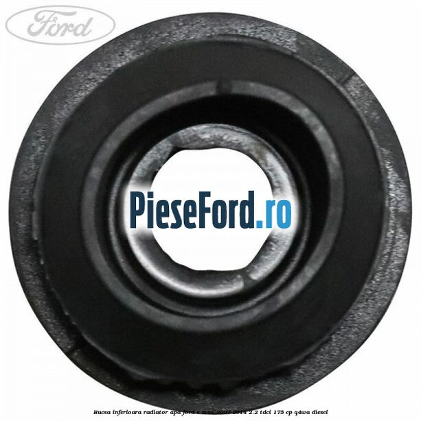 Bucsa inferioara radiator apa Ford S-Max 2007-2014 2.2 TDCi 175 cp Q4WA diesel
