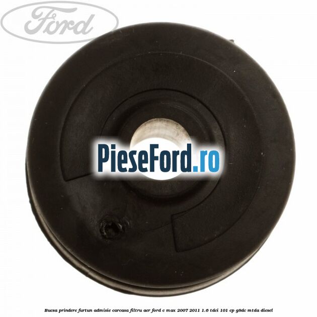 Bucsa prindere furtun admisie carcasa filtru aer Ford C-Max 2007-2011 1.6 TDCi 101 cp Bucsa prindere furtun admisie carcasa filtru aer Ford C-Max 2007-2011 1.6 TDCi 101 cp G8DC, MTDA diesel