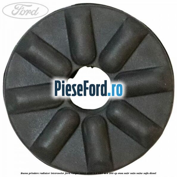 Bucsa prindere radiator intercooler Ford Ranger 2012-2015 3.2 TDCi 4x4 200 cp Bucsa prindere radiator intercooler Ford Ranger 2012-2015 3.2 TDCi 4x4 200 cp ENSA, SA2R, SA2S, SA2W, SAFA diesel