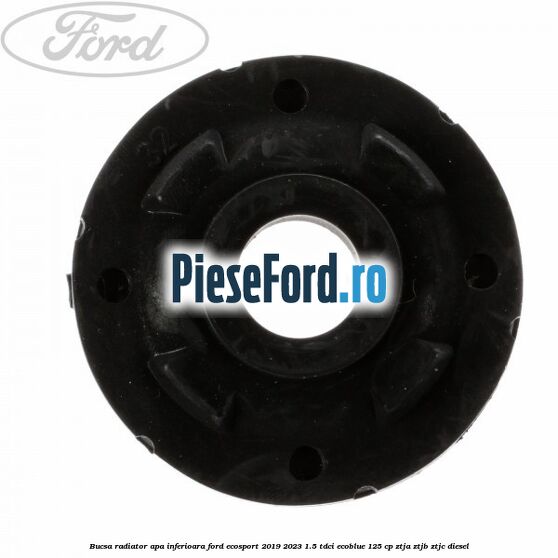Bucsa radiator apa, inferioara Ford EcoSport 2019-2023 1.5 TDCi EcoBlue 125 cp ZTJA, ZTJB, ZTJC diesel