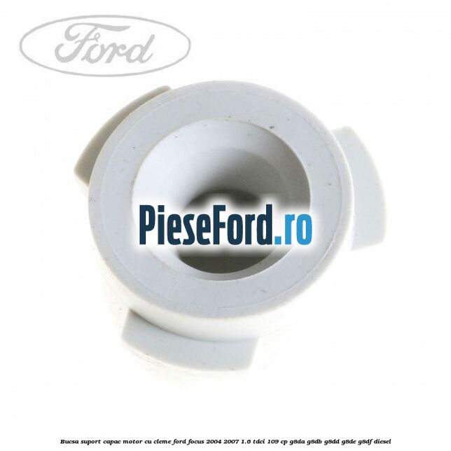 Bucsa suport capac motor cu cleme Ford Focus 2004-2007 1.6 TDCi 109 cp