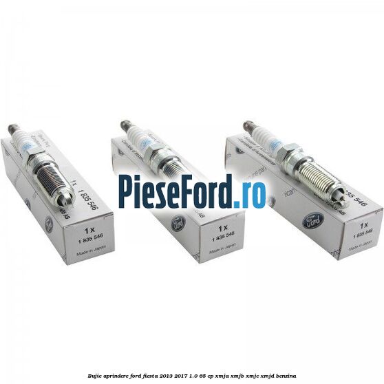 Bujie aprindere Ford Fiesta 2013-2017 1.0 65 cp XMJA, XMJB, XMJC, XMJD benzina