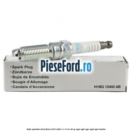 Bujie aprindere Ford Fiesta 2017-2023 1.1 Ti-VCT 86 cp Bujie aprindere Ford Fiesta 2017-2023 1.1 Ti-VCT 86 cp XYJA, XYJB, XYJC, XYJD, XYJE benzina