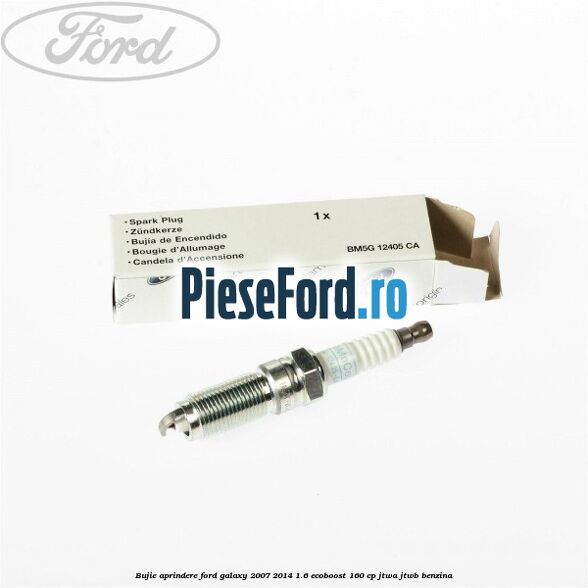 Bujie aprindere Ford Galaxy 2007-2014 1.6 EcoBoost 160 cp JTWA, JTWB benzina