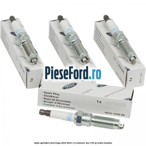 Bujie aprindere Ford Kuga 2016-2018 1.5 EcoBoost 4x4 176 cp M9ME benzina