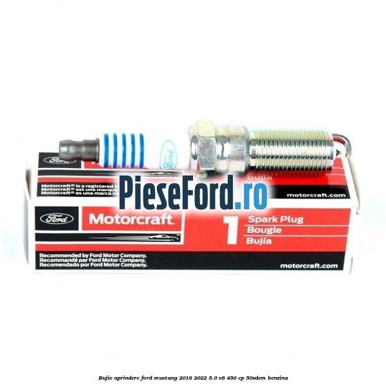 Bujie aprindere Ford Mustang 2018-2022 5.0 V8 450 cp 50SDEM benzina