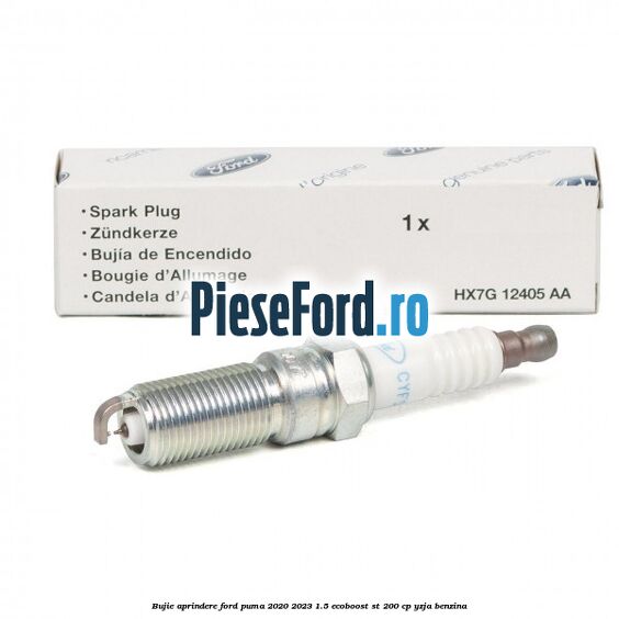 Bujie aprindere Ford Puma 2020-2023 1.5 EcoBoost ST 200 cp YZJA benzina