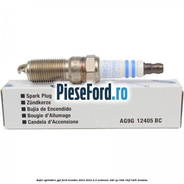Bujie aprindere GPL Ford Mondeo 2014-2018 2.0 EcoBoost 240 cp R9CB, R9CF, R9CH benzina